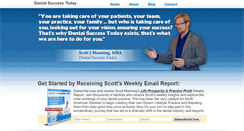 Desktop Screenshot of dentalsuccesstoday.com